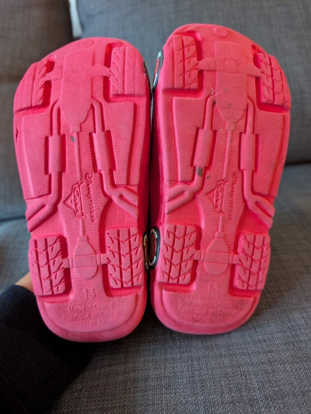 Vintage Disney Car's Lightening McQueen Crocs!